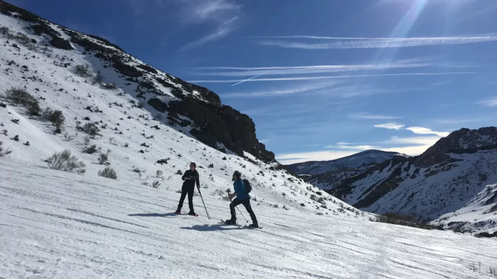 Raquetas de nieve en León 2